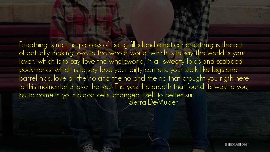 No Breathing Quotes By Sierra DeMulder No Breathing Quotes By Sierra DeMulder