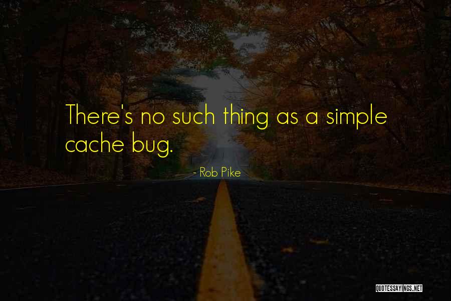 No Cache Quotes By Rob Pike