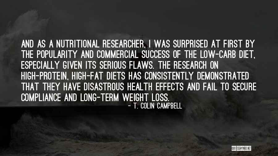 No Carb Diet Quotes By T. Colin Campbell No Carb Diet Quotes By T. Colin Campbell