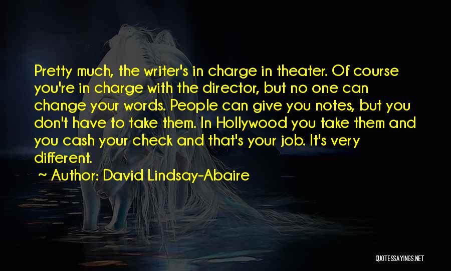 No Cash Quotes By David Lindsay-Abaire