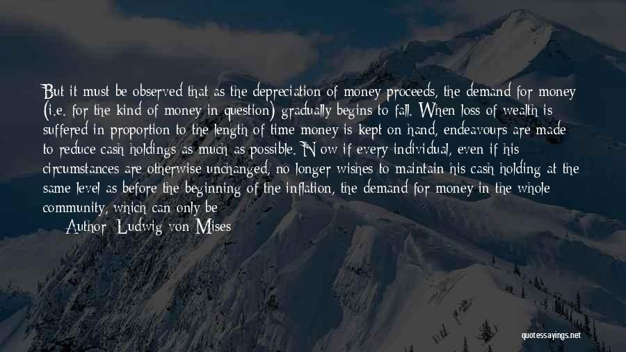 No Cash Quotes By Ludwig Von Mises