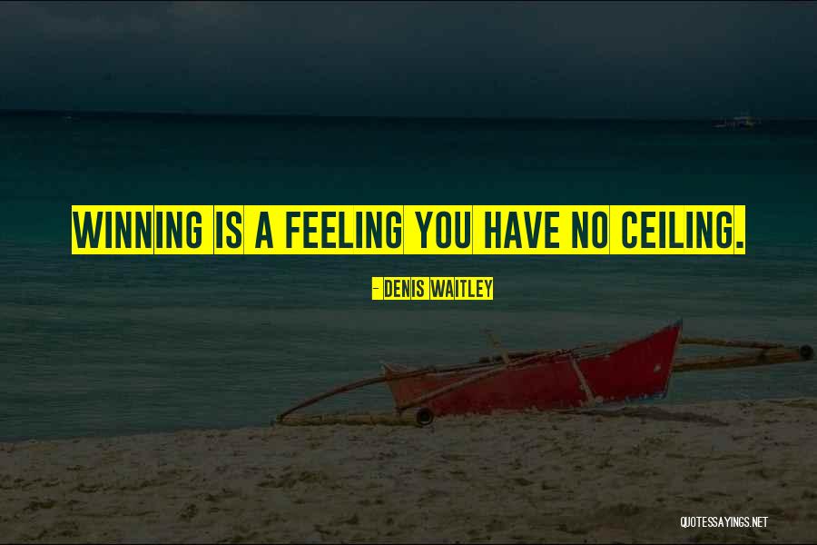 No Ceilings Quotes By Denis Waitley No Ceilings Quotes By Denis Waitley