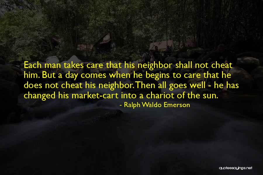 No Cheat Day Quotes By Ralph Waldo Emerson