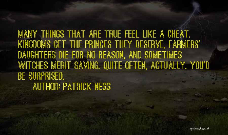 No Cheat Quotes By Patrick Ness