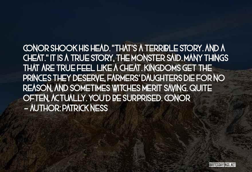 No Cheat Quotes By Patrick Ness