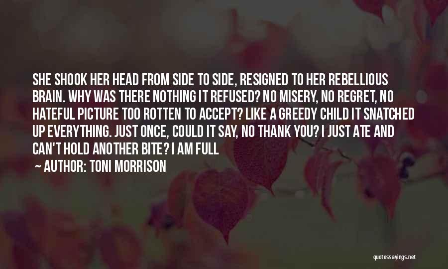 No Child Quotes By Toni Morrison