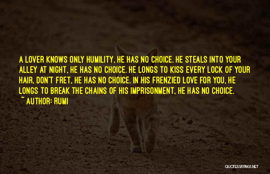 No Choice In Love Quotes By Rumi