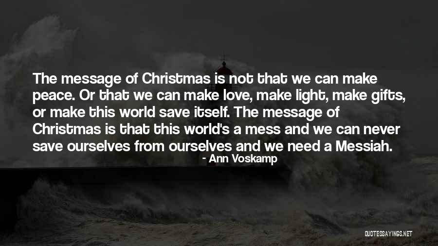 No Christmas Gifts Quotes By Ann Voskamp