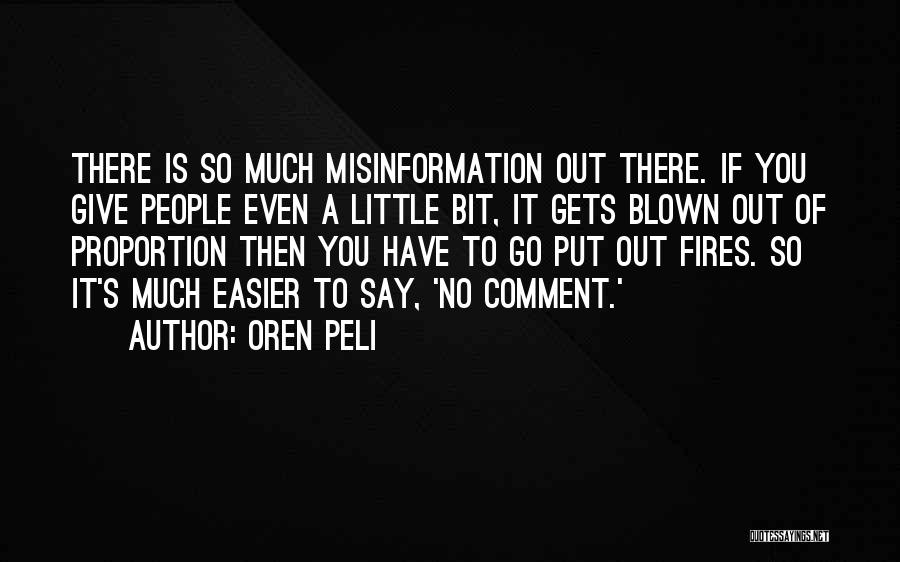 No Comment Quotes By Oren Peli