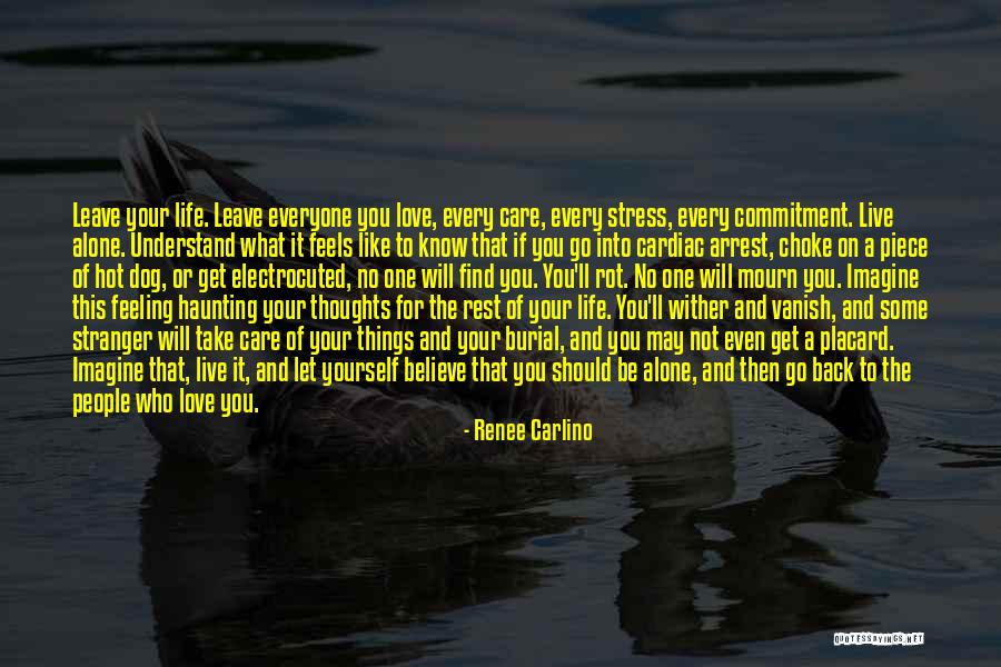 No Commitment Love Quotes By Renee Carlino No Commitment Love Quotes By Renee Carlino