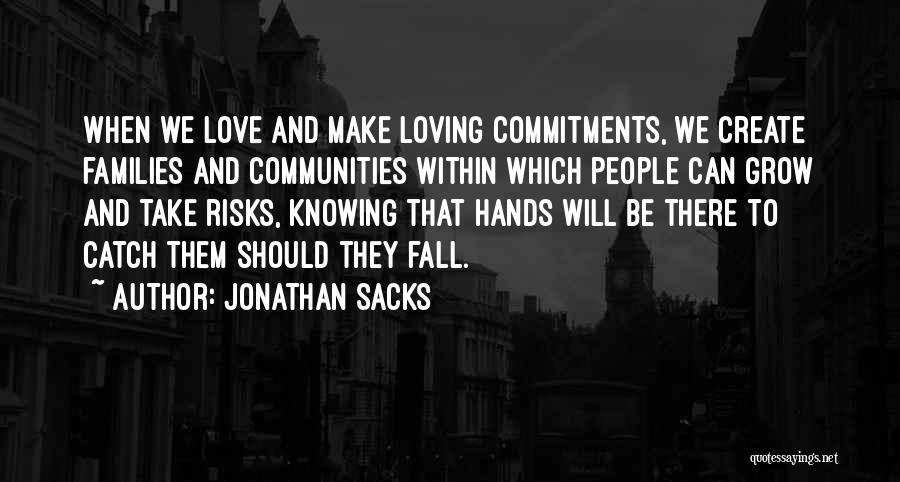 No Commitments Love Quotes By Jonathan Sacks