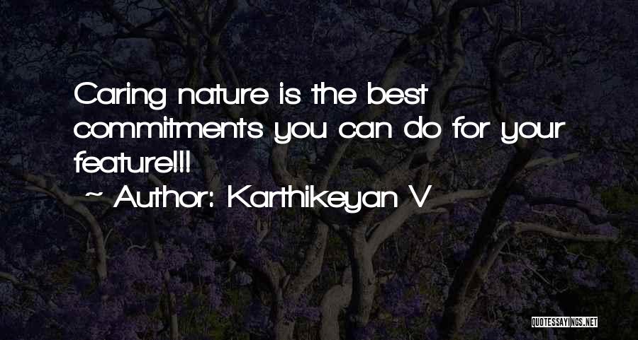No Commitments Love Quotes By Karthikeyan V