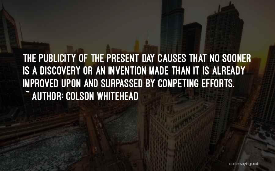 No Competing Quotes By Colson Whitehead