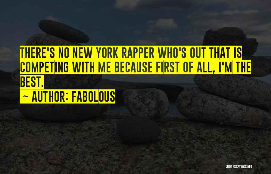 No Competing Quotes By Fabolous