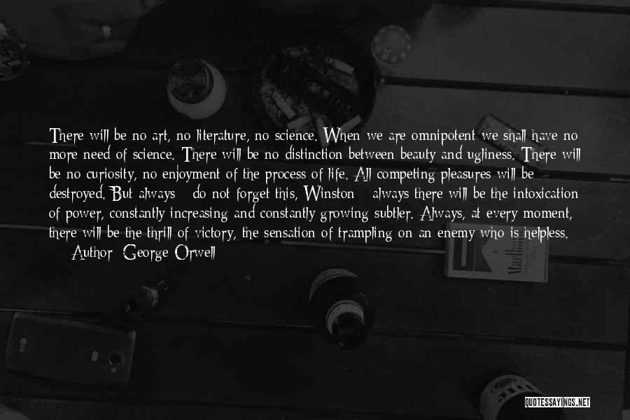 No Competing Quotes By George Orwell