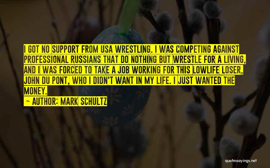 No Competing Quotes By Mark Schultz