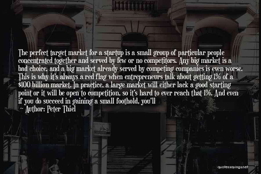 No Competing Quotes By Peter Thiel