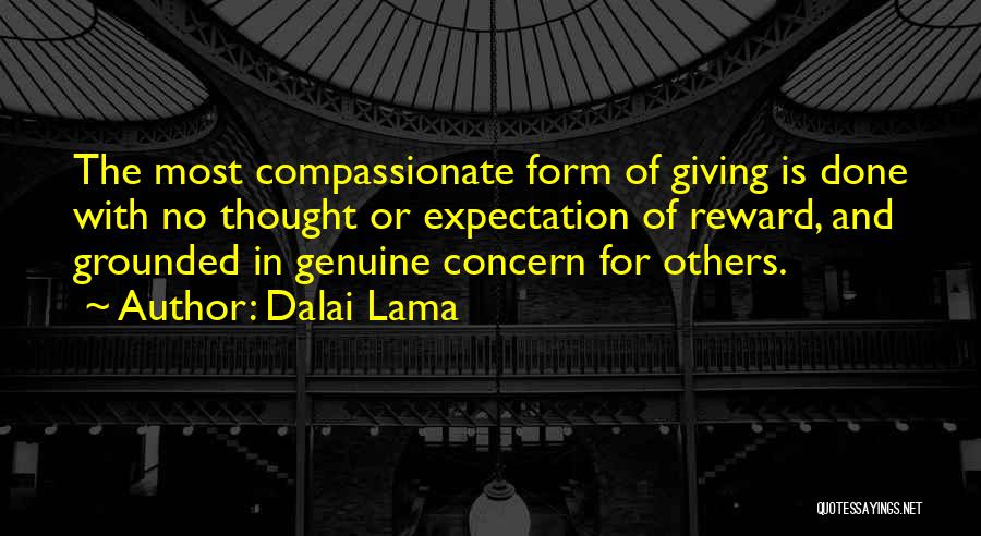 No Concern Quotes By Dalai Lama