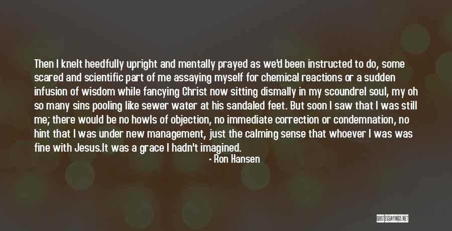 No Condemnation Quotes By Ron Hansen No Condemnation Quotes By Ron Hansen