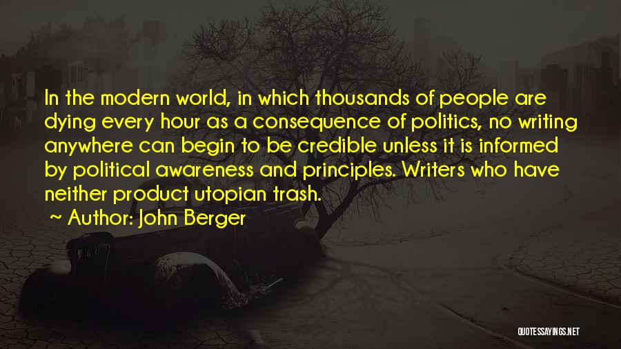 No Consequence Quotes By John Berger