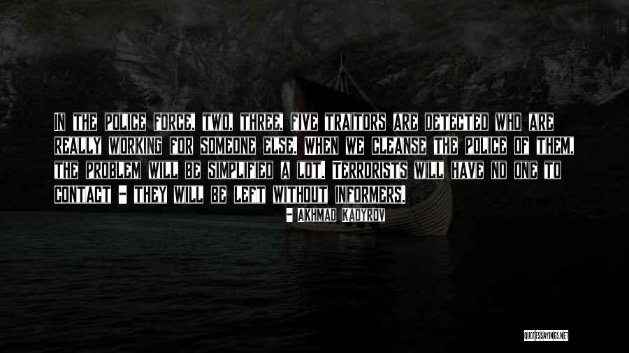 No Contact Quotes By Akhmad Kadyrov