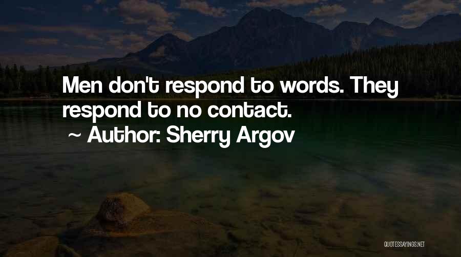 No Contact Quotes By Sherry Argov