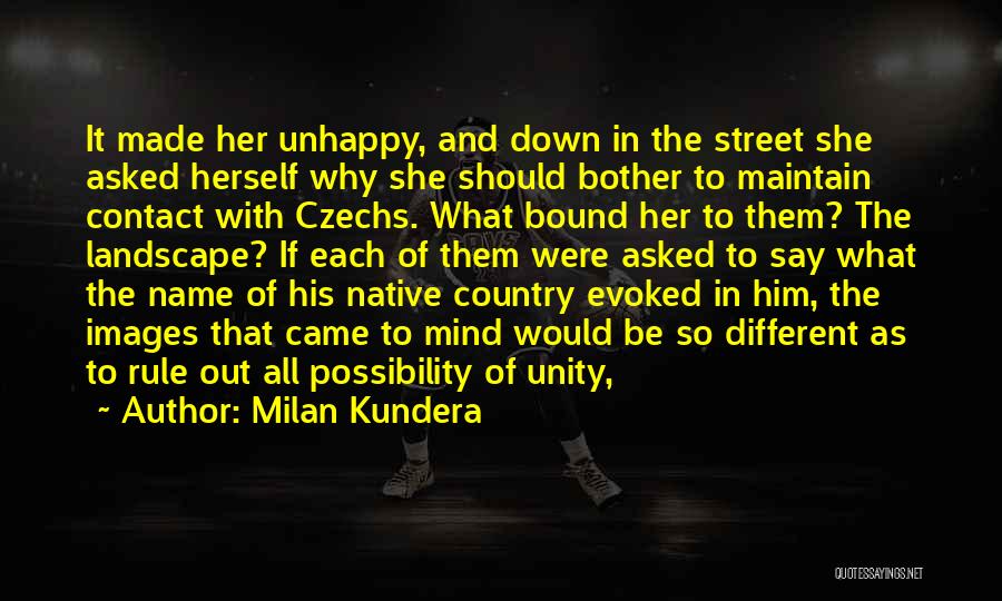No Contact Rule Quotes By Milan Kundera