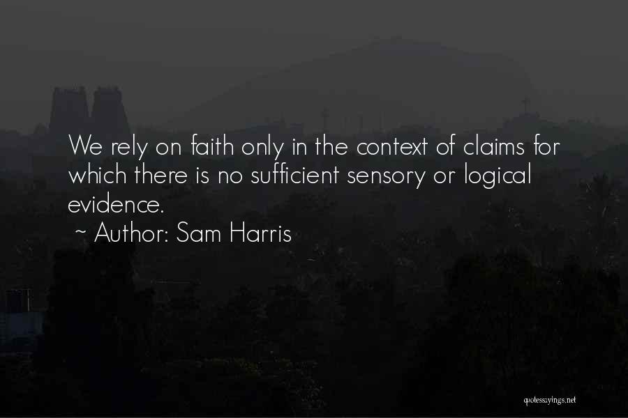 No Context Quotes By Sam Harris
