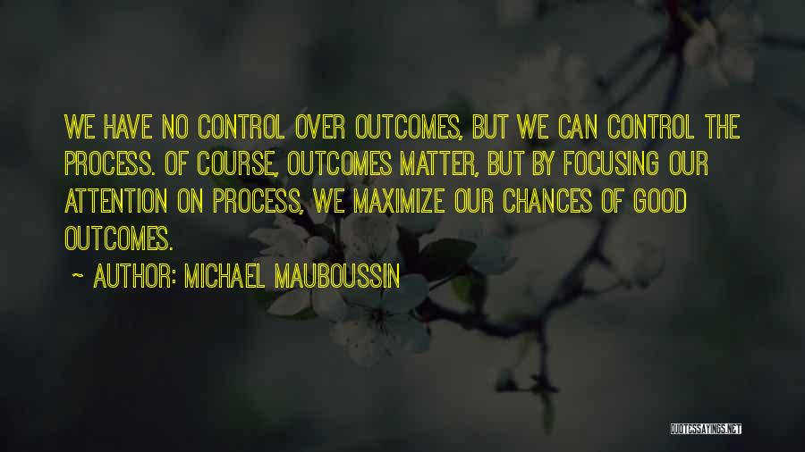 No Control Over Quotes By Michael Mauboussin