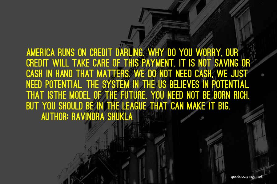 No Credit Only Cash Quotes By Ravindra Shukla
