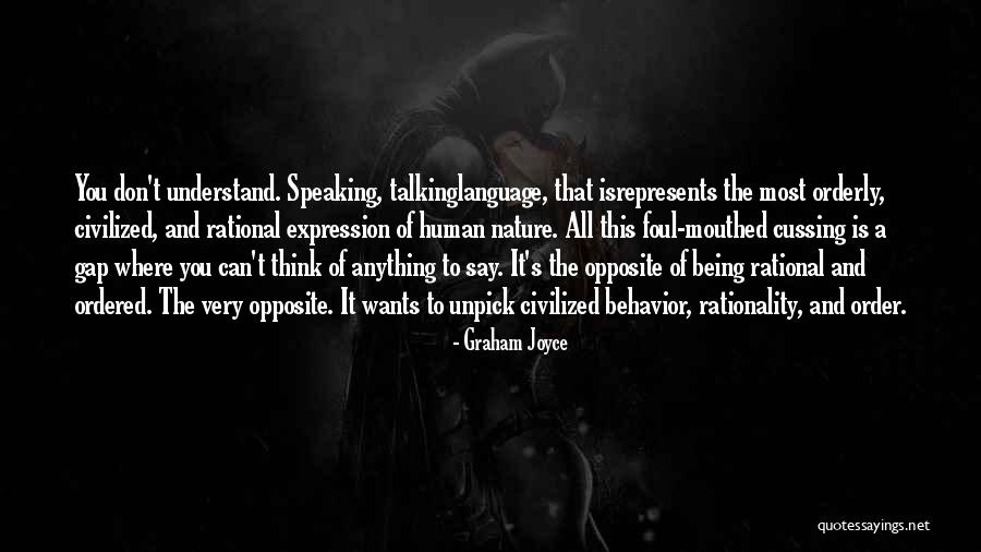 No Cussing Quotes By Graham Joyce No Cussing Quotes By Graham Joyce
