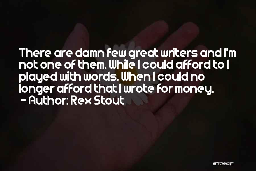 No Damn Quotes By Rex Stout
