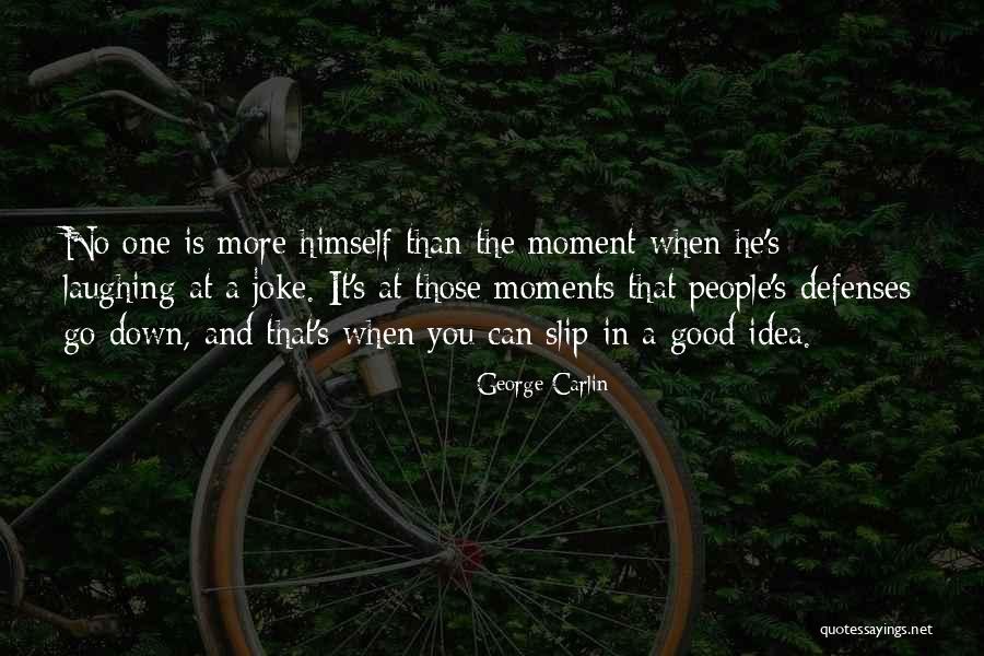 No Defenses Quotes By George Carlin No Defenses Quotes By George Carlin
