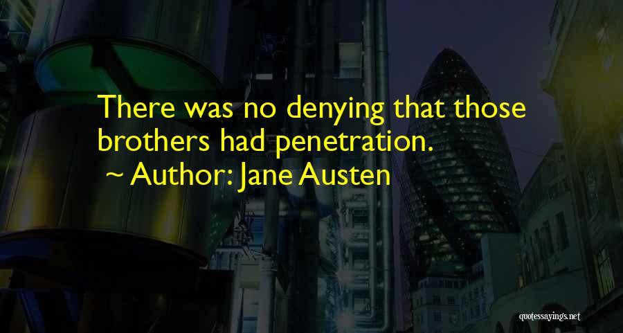 No Denying Quotes By Jane Austen