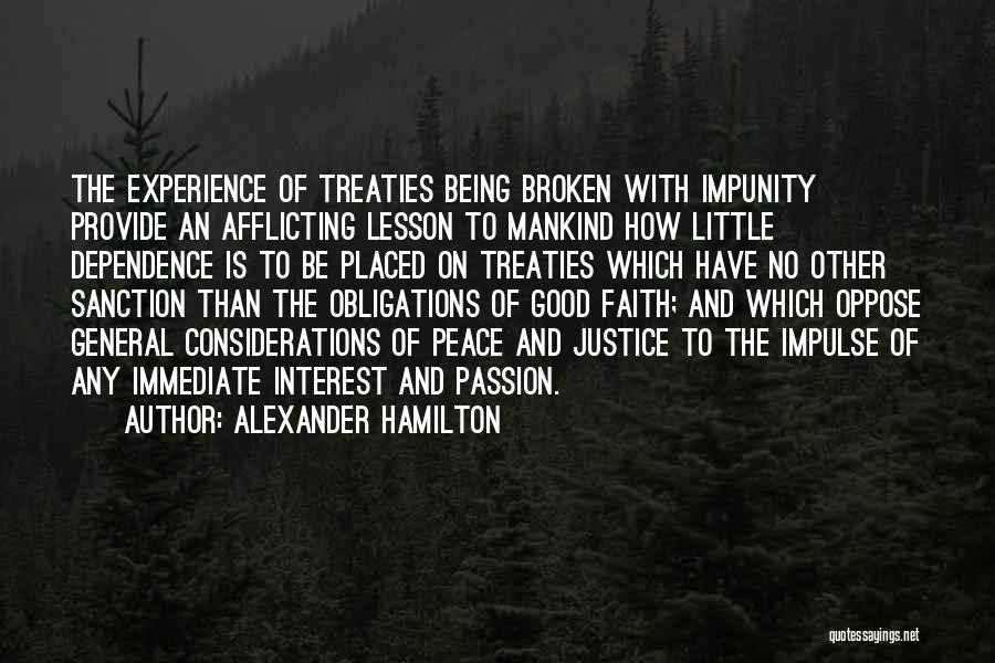 No Dependence Quotes By Alexander Hamilton