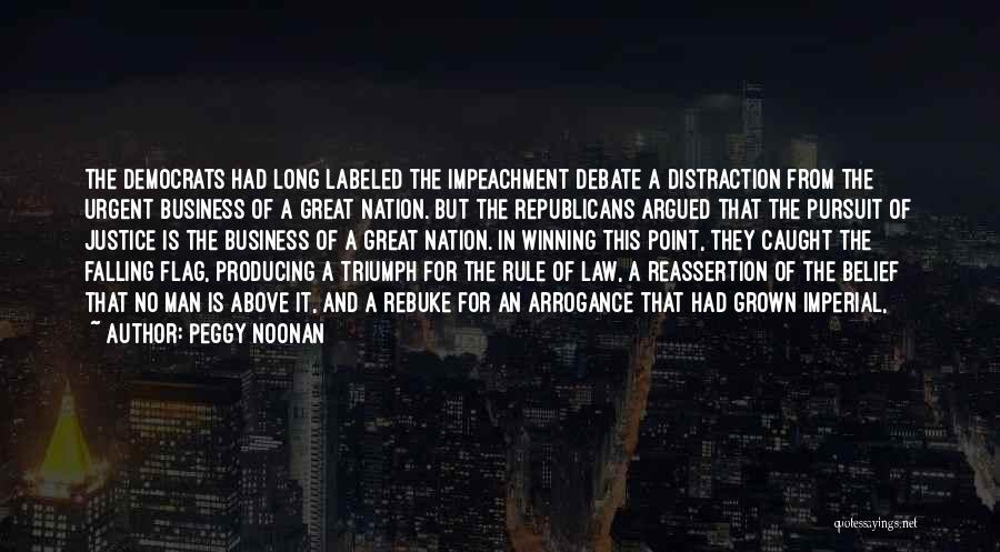 No Distraction Quotes By Peggy Noonan