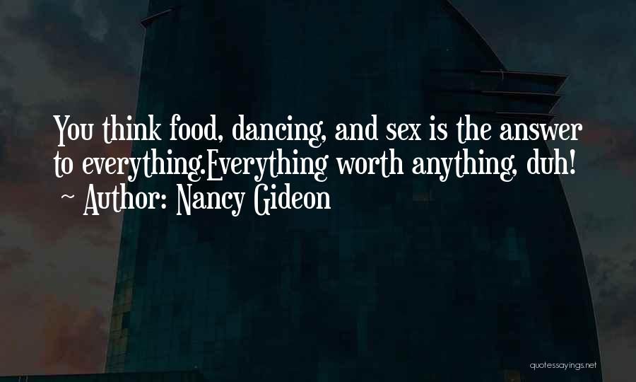 No Duh Quotes By Nancy Gideon