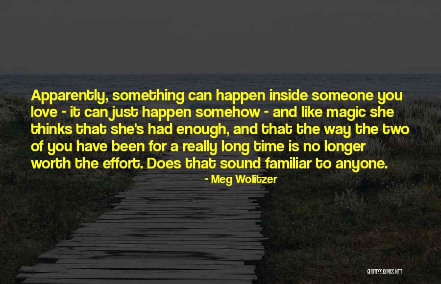No Effort Love Quotes By Meg Wolitzer No Effort Love Quotes By Meg Wolitzer