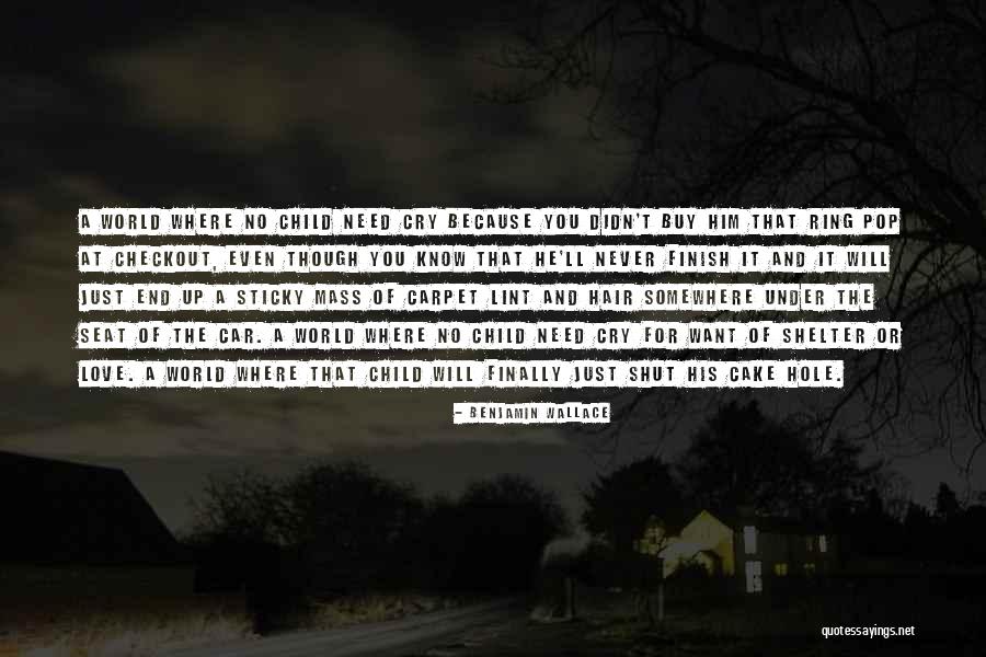 No End Love Quotes By Benjamin Wallace No End Love Quotes By Benjamin Wallace