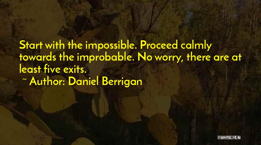 No Exit Quotes By Daniel Berrigan