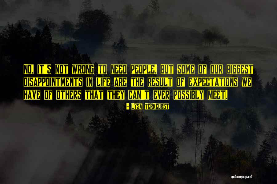 No Expectations No Disappointments Quotes By Lysa TerKeurst No Expectations No Disappointments Quotes By Lysa TerKeurst
