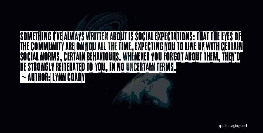 No Expectations Quotes By Lynn Coady