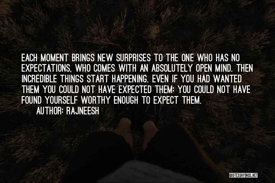 No Expectations Quotes By Rajneesh