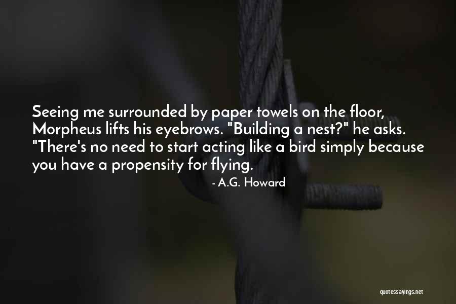 No Eyebrows Quotes By A.G. Howard