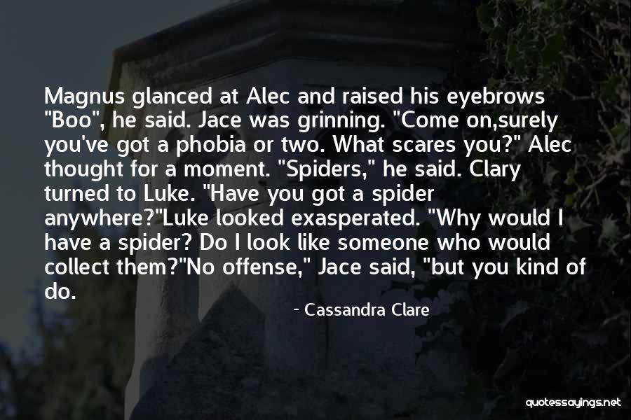 No Eyebrows Quotes By Cassandra Clare