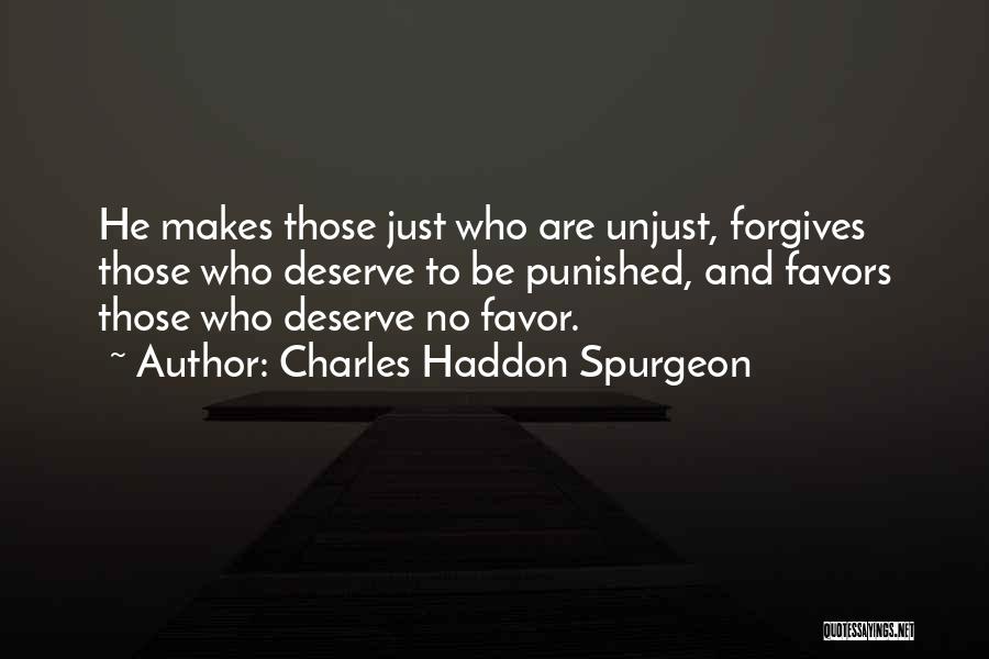 No Favors Quotes By Charles Haddon Spurgeon