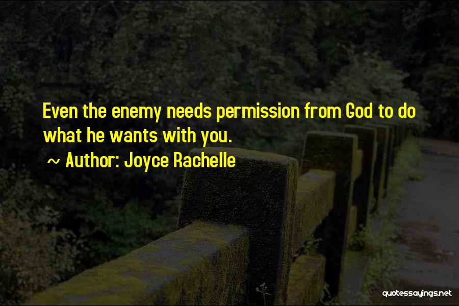 No Fear God Quotes By Joyce Rachelle
