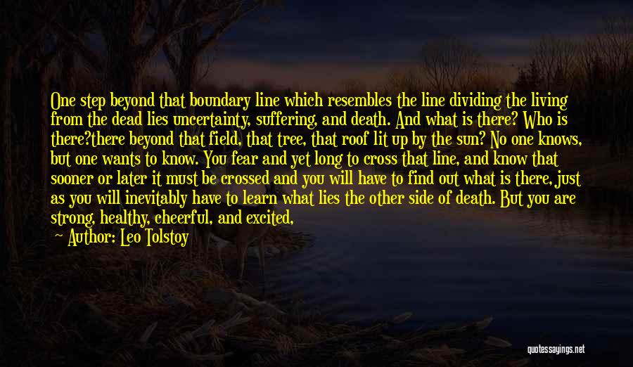 No Fear Of Death Quotes By Leo Tolstoy