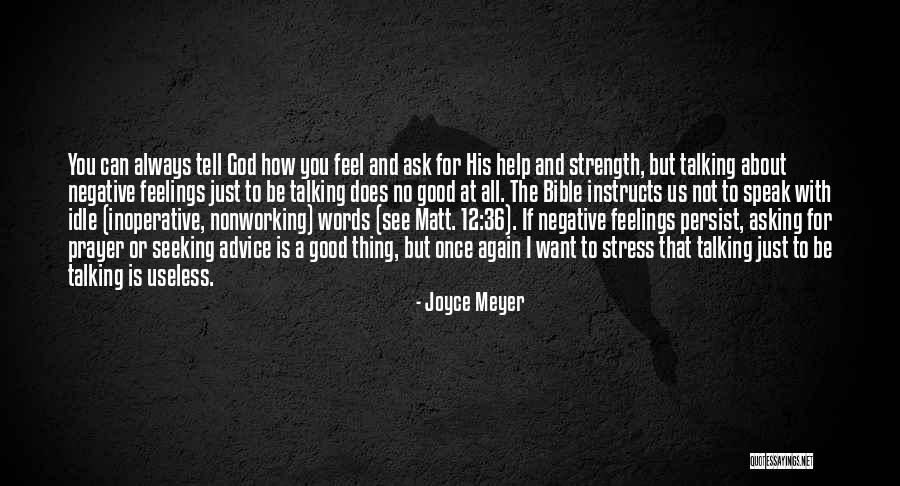 No Feelings At All Quotes By Joyce Meyer No Feelings At All Quotes By Joyce Meyer