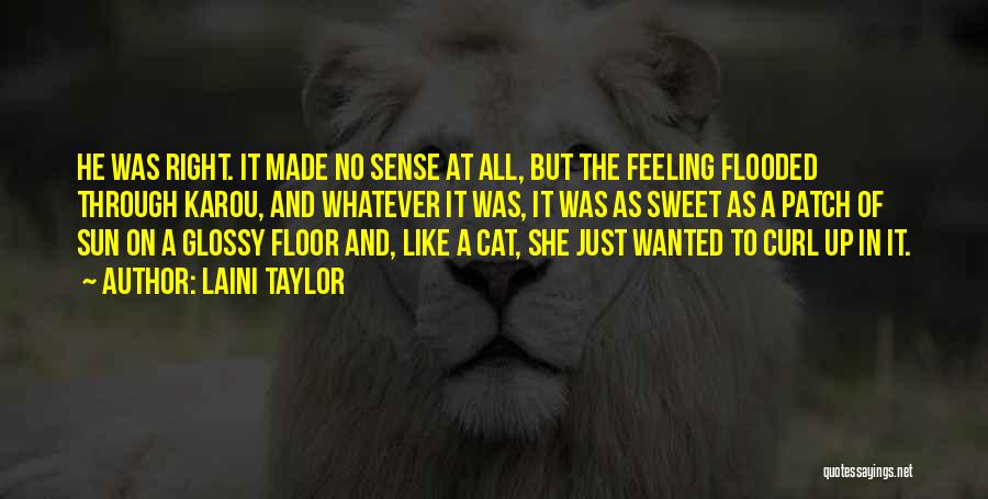 No Feelings At All Quotes By Laini Taylor